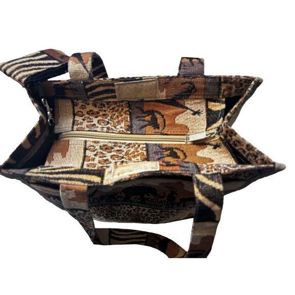 Safari bag with attached mini wallet - Picture 11 of 13